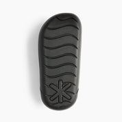 Black Ludic Sliders featuring CloudFrame™ material and EVA footbed